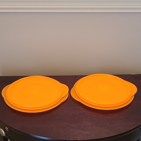 2 Tupperware 5453A Flat Out bowl - Picture 4 of 9